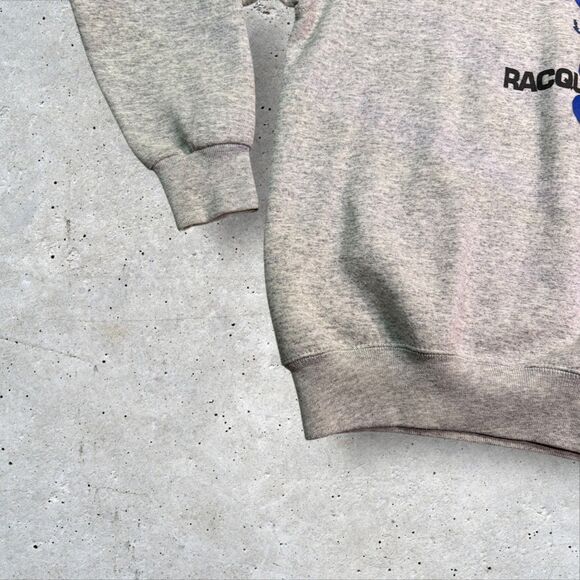 1990 Soffe Heavy Sweats XL Ralph Schomp DAC Racquetball Crewneck Sweatshirt USA - Picture 5 of 11